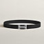H au Carre belt buckle & Reversible leather strap 32 mm, view 1 of 3
