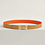 H au Carre belt buckle & Reversible leather strap 32&nbsp;mm, View: , view 2 of 3