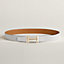 H au Carre belt buckle & Reversible leather strap 32&nbsp;mm, View: , view 2 of 3