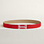 H au Carre belt buckle & Reversible leather strap 32&nbsp;mm, View: , view 1 of 3