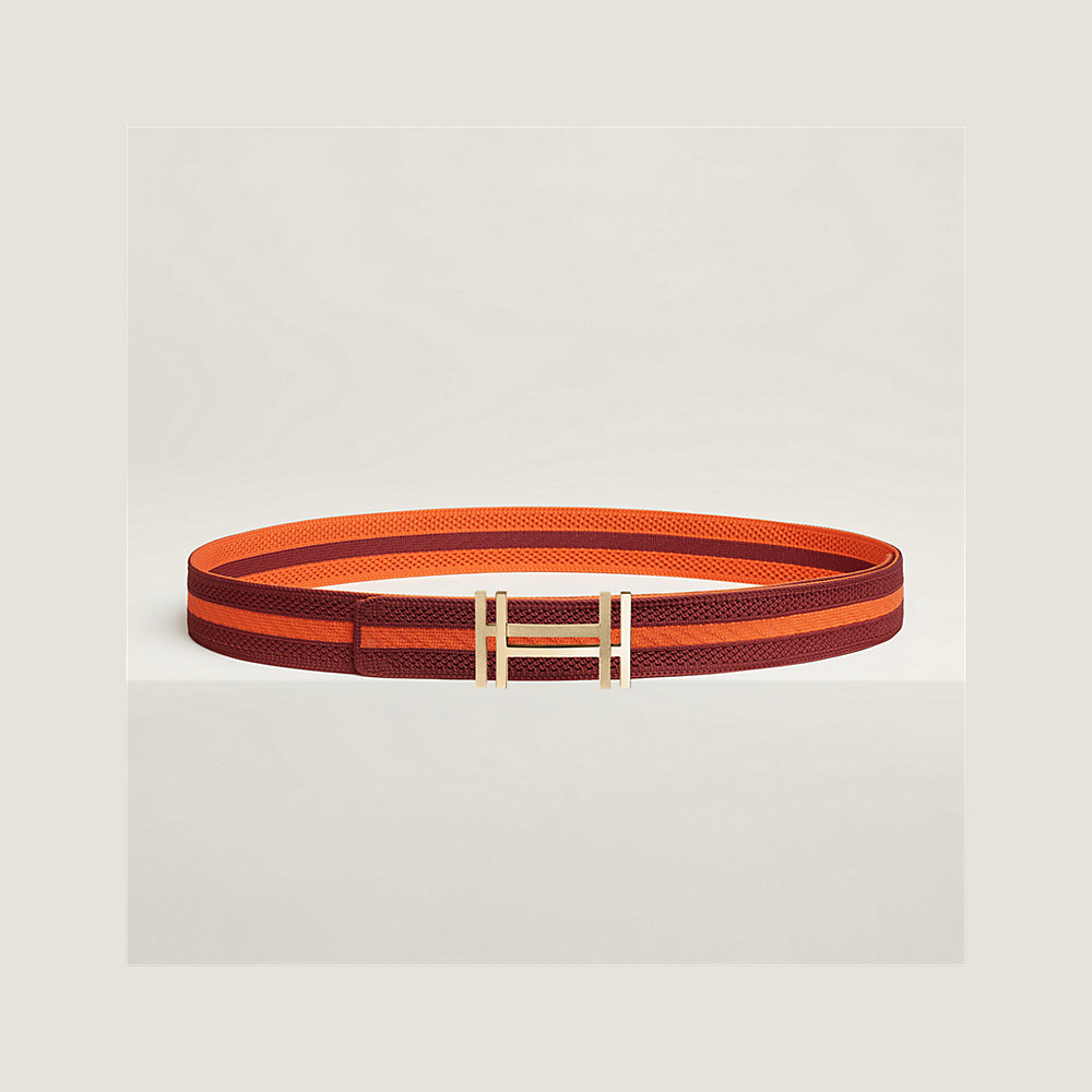 H au Carre belt buckle & Team band 32 mm | Hermès UK