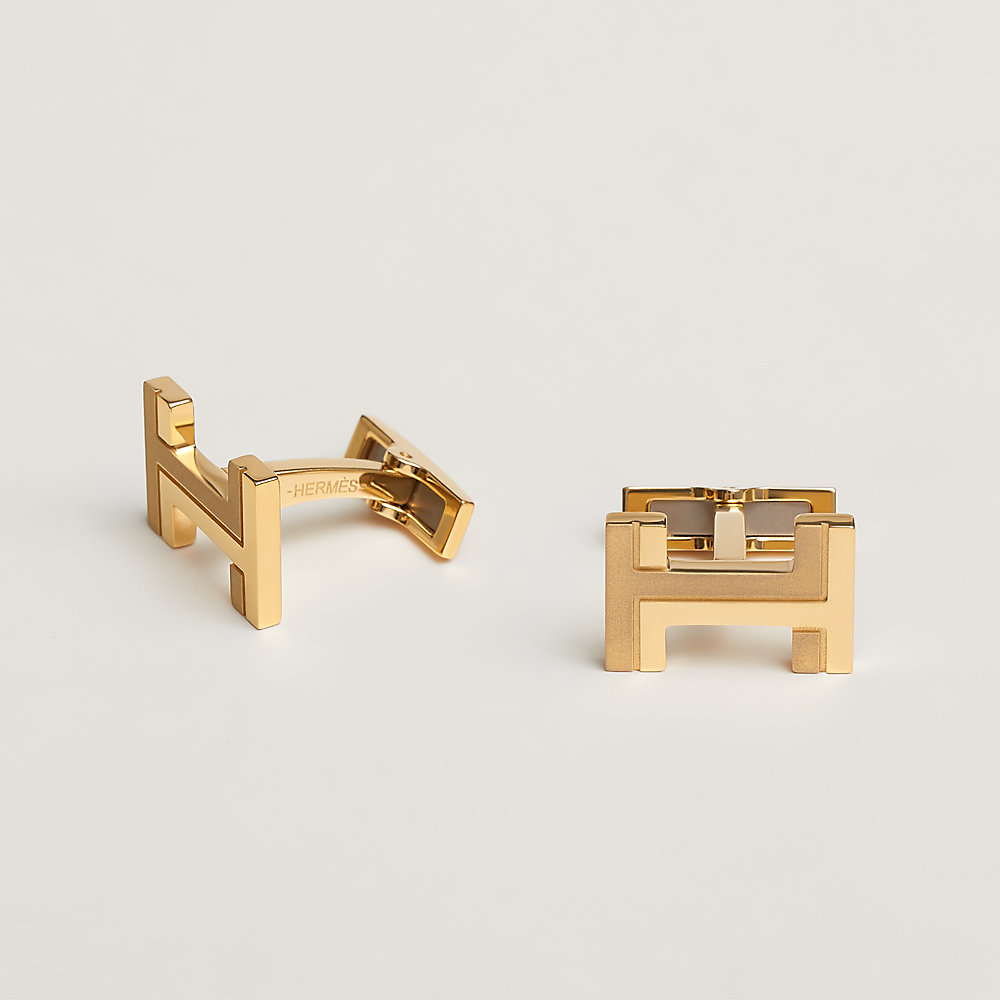 H au Carre cufflinks | Hermès USA