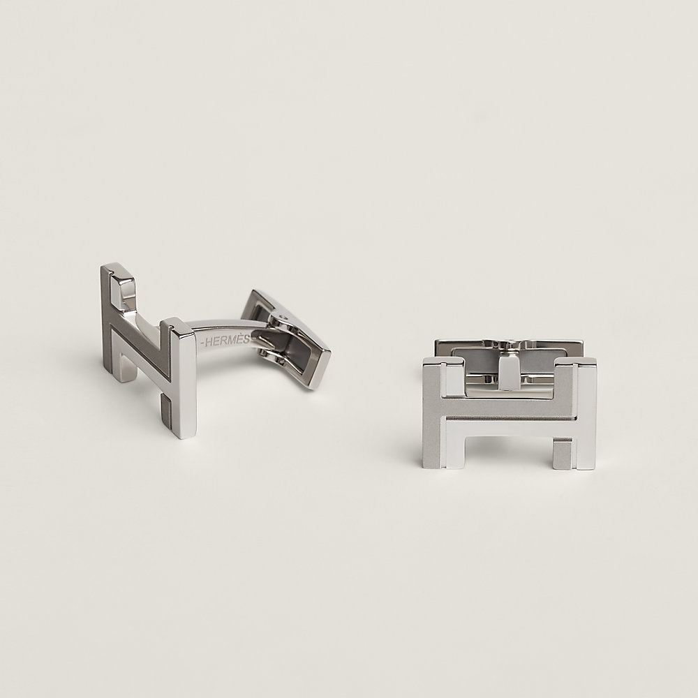 Hermès H AU Carre Cufflinks