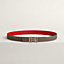 H au Carre Twist belt buckle & Reversible leather strap 24&nbsp;mm, View: , view 2 of 2