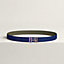 H au Carre Twist belt buckle & Reversible leather strap 24&nbsp;mm, View: , view 2 of 2