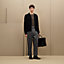 "H Bartack" buttoned cashmere cardigan, View: Worn, worn, view 1 of 5