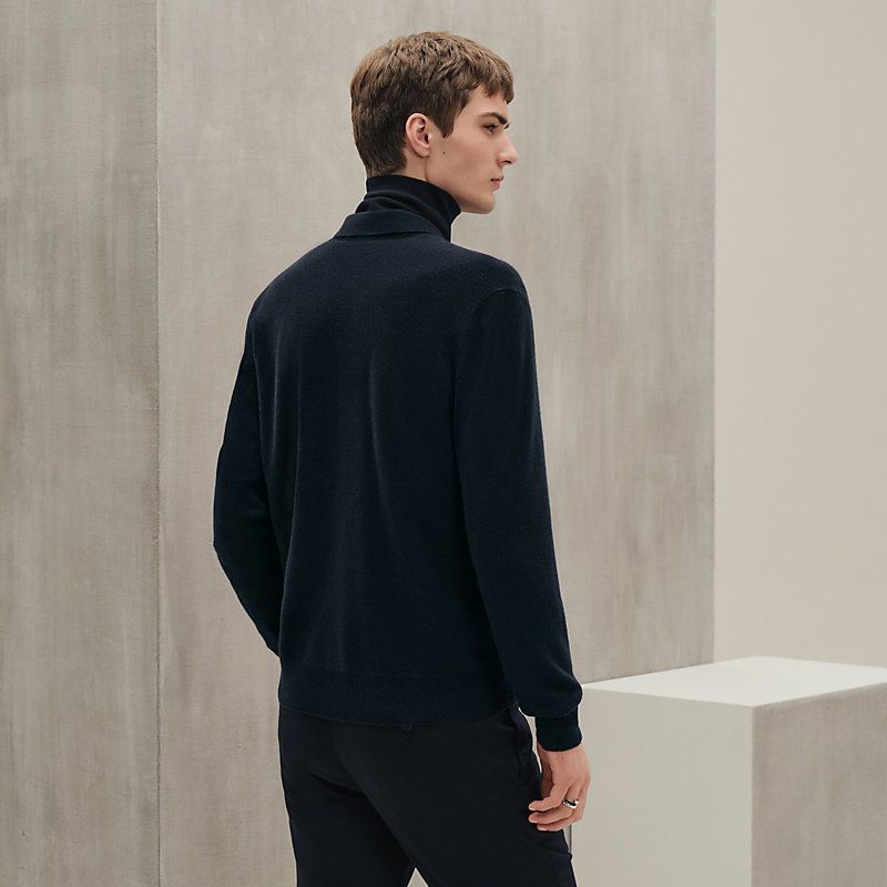 “H bartack” 캐시미어 버튼 가디건