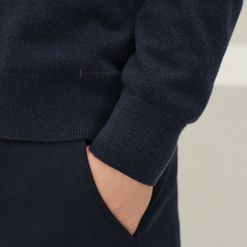 “H bartack” 캐시미어 버튼 가디건