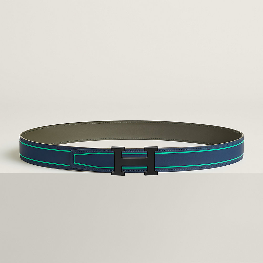 Hermes Belt - Buckle Only 32mm Hermès 32mm Martelee Reversible H Logo Belt Hammered Buckle  main image 2