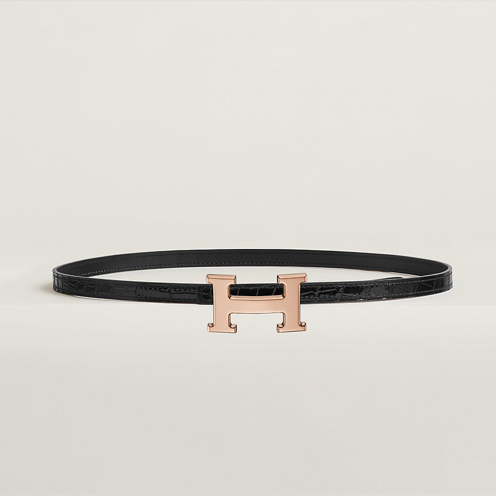 H belt buckle & Leather strap 13 mm | Hermès USA