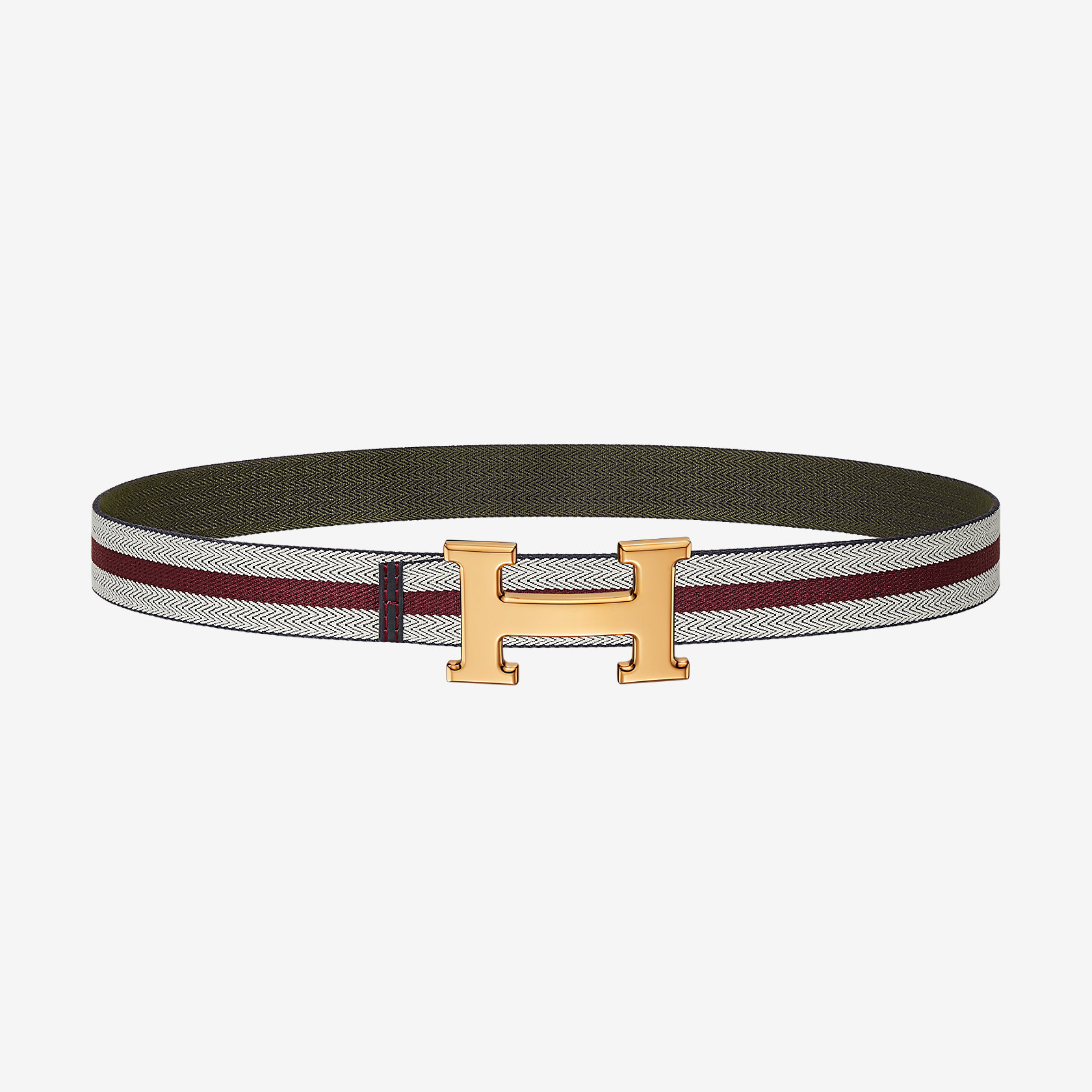 H belt buckle & Rayure strap 32 mm | Hermès Malaysia