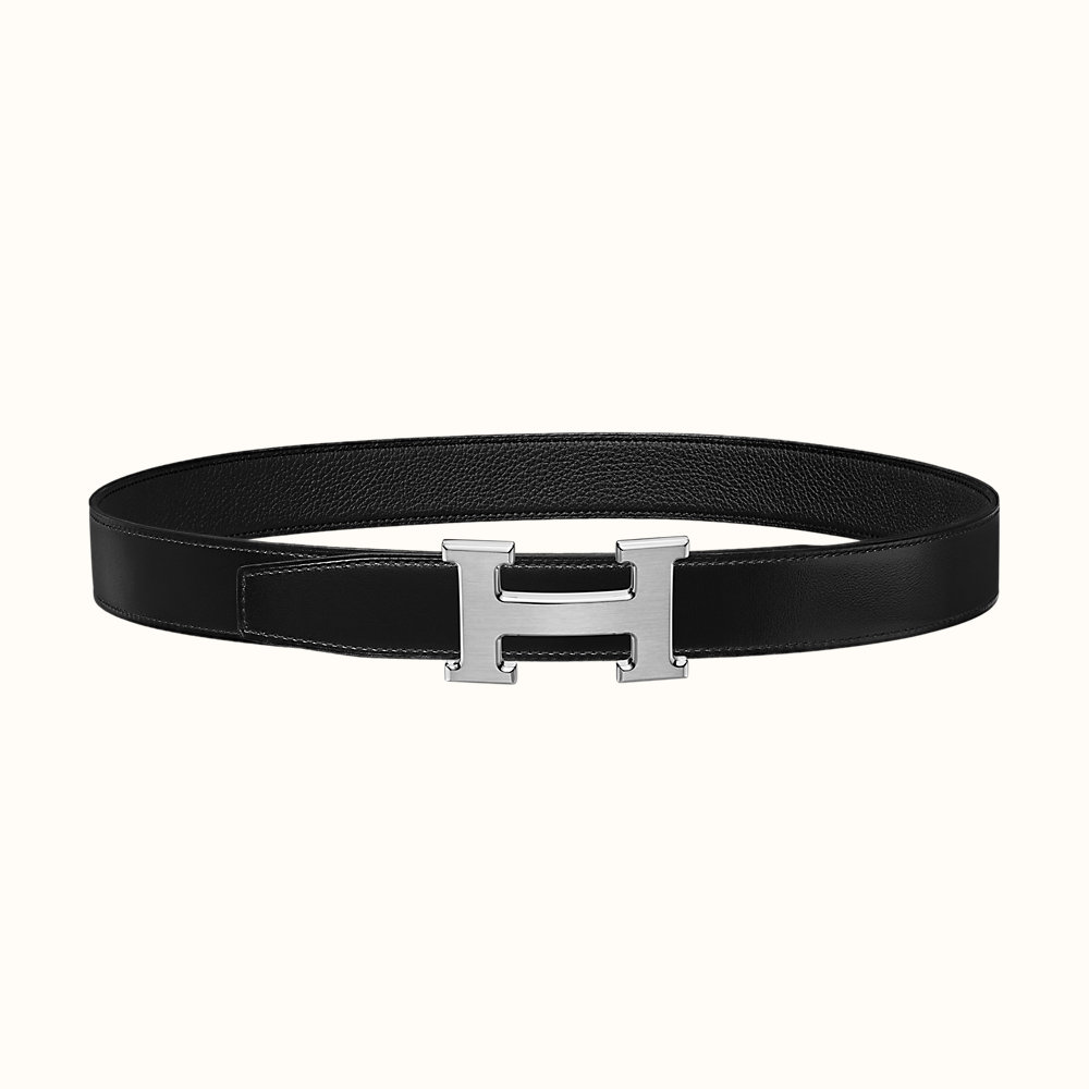 H belt buckle & Reversible leather strap 32 mm Hermès UK