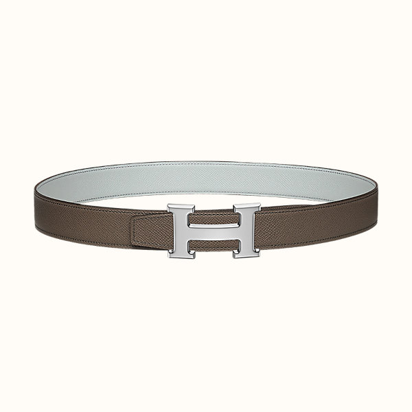 H belt buckle \u0026 Reversible leather 