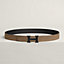 H belt buckle & Reversible leather strap 32&nbsp;mm, View: , view 1 of 3