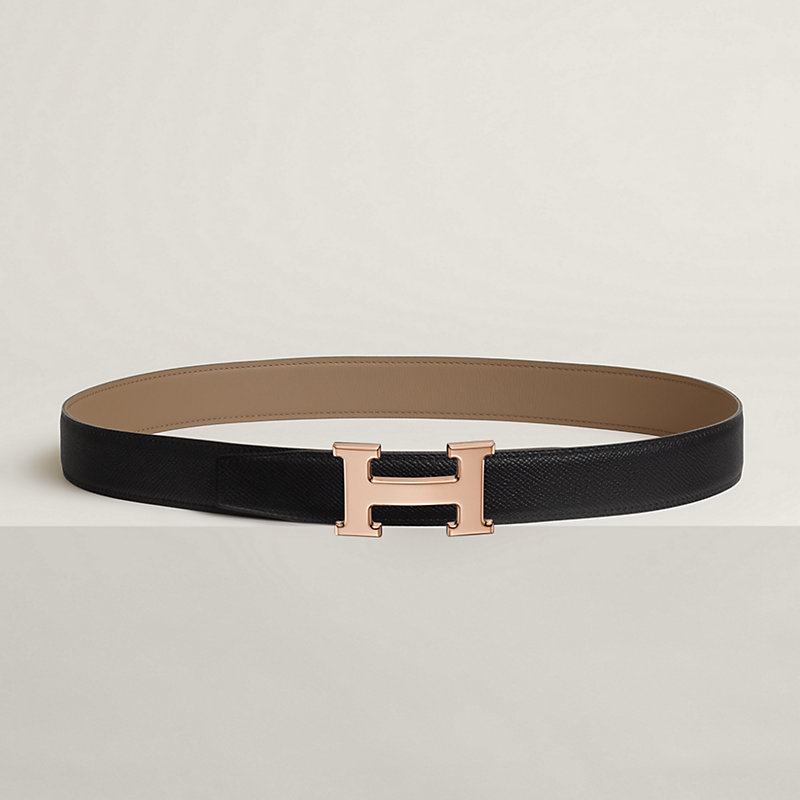 HERMES ベルト H belt buckle & Reversible leather strap 32 mm | Hermès USA
