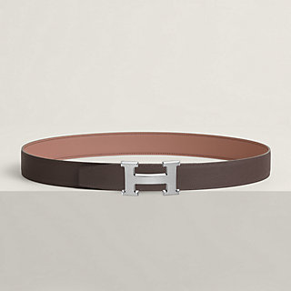 H belt buckle & Reversible leather strap 32 mm | Hermès USA