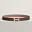 H belt buckle & Reversible leather strap 32&nbsp;mm, View: , view 2 of 3