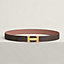 H belt buckle & Reversible leather strap 32&nbsp;mm, View: , view 2 of 3