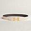 H belt buckle & Reversible leather strap 32&nbsp;mm, View: , view 2 of 3