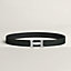 H belt buckle & Reversible leather strap 32&nbsp;mm, View: , view 1 of 3