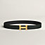 H belt buckle & Reversible leather strap 32&nbsp;mm, View: , view 1 of 3