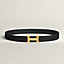 H belt buckle & Reversible leather strap 32&nbsp;mm, View: , view 2 of 3