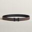 H belt buckle & Reversible leather strap 32&nbsp;mm, View: , view 2 of 3