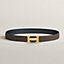 H belt buckle & Reversible leather strap 32&nbsp;mm, View: , view 2 of 3