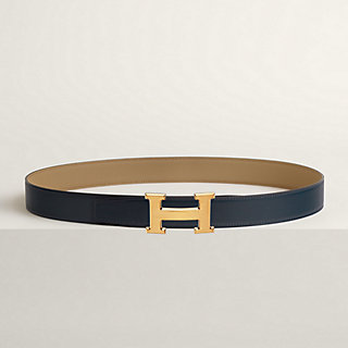 【出会えた一点物】HERMES Hリバーシブルベルトストラップ ベルトバックル 《Hエケストル》 & リバーシブルベルト
