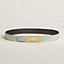 H belt buckle & Reversible leather strap 32&nbsp;mm, View: , view 2 of 3
