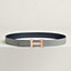 H belt buckle & Reversible leather strap 32&nbsp;mm, View: , view 2 of 3