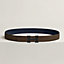 H belt buckle & Reversible leather strap 32&nbsp;mm, View: , view 2 of 3