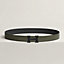 H belt buckle & Reversible leather strap 32&nbsp;mm, View: , view 1 of 3