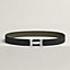 H belt buckle & Reversible leather strap 32&nbsp;mm, View: , view 2 of 3