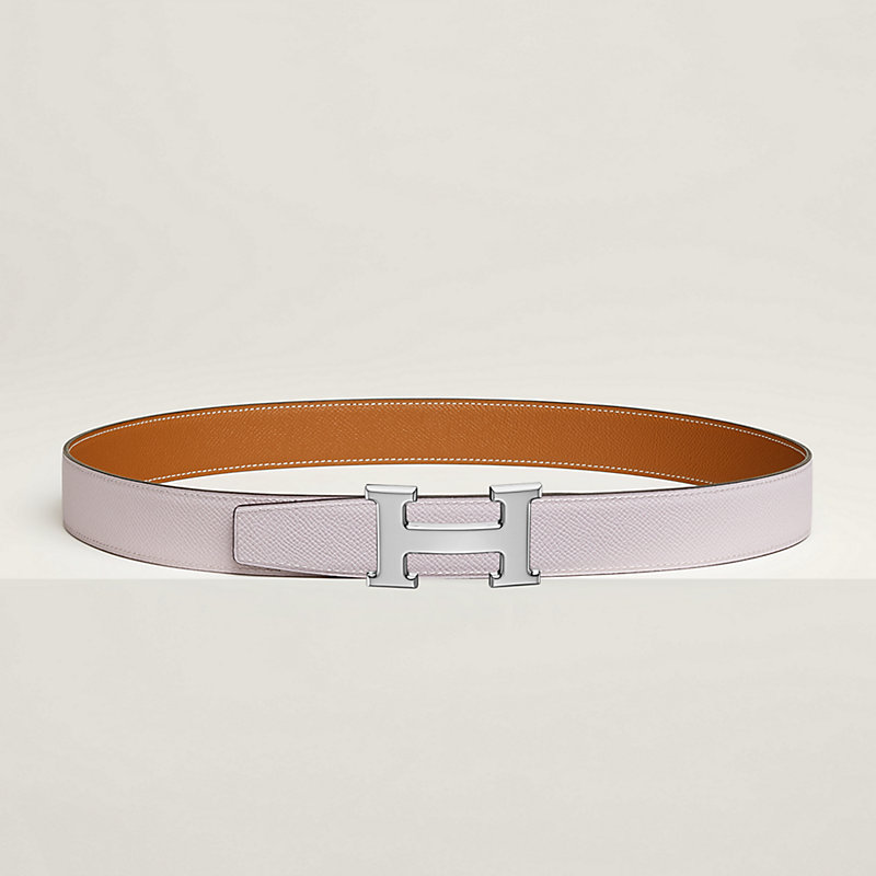 H belt buckle & Reversible leather strap 32 mm