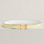 H belt buckle & Reversible leather strap 32&nbsp;mm, View: , view 1 of 3