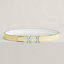 H belt buckle & Reversible leather strap 32&nbsp;mm, View: , view 1 of 3