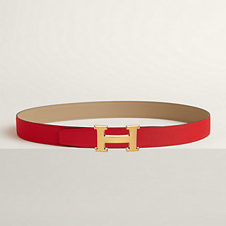 象徴のHで魅せる【HERMES】H Belt Buckle ＆ Reversible Belt HERMES H Logo Constance Reversible Buckle Belt #70 Leather
