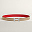 H belt buckle & Reversible leather strap 32&nbsp;mm, View: , view 2 of 3