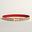 H belt buckle & Reversible leather strap 32&nbsp;mm, View: , view 2 of 3