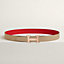 H belt buckle & Reversible leather strap 32&nbsp;mm, View: , view 2 of 3