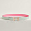 View: , H belt buckle & Reversible leather strap 32 mm