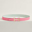 View: , H belt buckle & Reversible leather strap 32 mm