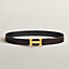 H belt buckle & Reversible leather strap 32&nbsp;mm, View: , view 2 of 3