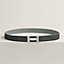 H belt buckle & Stripes reversible band 32&nbsp;mm, View: , view 2 of 3