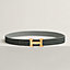 H belt buckle & Stripes reversible band 32&nbsp;mm, View: , view 2 of 3