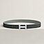 H belt buckle & Stripes reversible band 32&nbsp;mm, View: , view 2 of 3