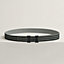H belt buckle & Stripes reversible band 32&nbsp;mm, View: , view 2 of 3