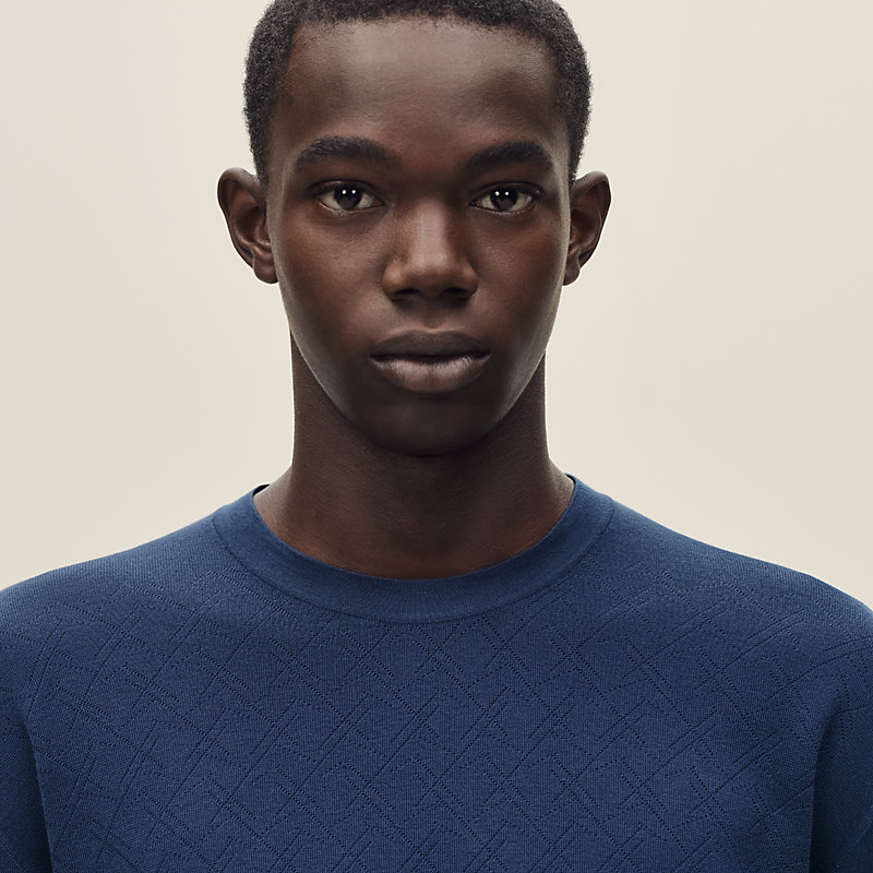 "H'cheval Poinconne" crewneck sweater