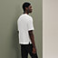 "H'Cheval" t-shirt with leather detail, View: Worn, worn, view 3 of 4